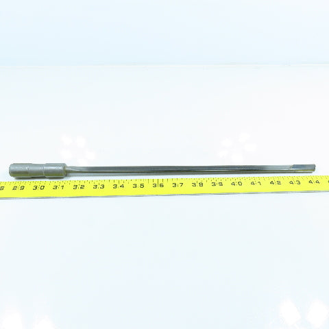 DME Tool 100297SR 27/64" x 16" Carbide Tipped Gun Drill Single Flute Coolant Fed