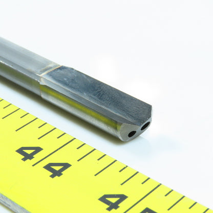 DME Tool 100297SR 27/64" x 16" Carbide Tipped Gun Drill Single Flute Coolant Fed