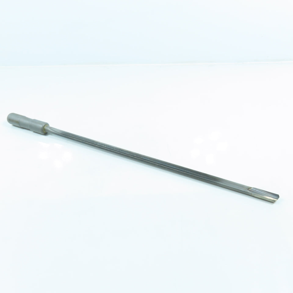 DME Tool 100297SR 27/64" x 16" Carbide Tipped Gun Drill Single Flute Coolant Fed