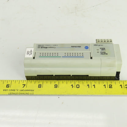 Allen Bradley 1791D-8B8P Ser. D Compact Block I/O Module Rev C01 Firm Rev 3.003
