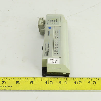 Allen Bradley 1791D-8B8P Ser. D Compact Block I/O Module Rev C01 Firm Rev 3.003