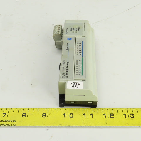 Allen Bradley 1791D-8B8P Ser. D Compact Block I/O Module Rev C01 Firm Rev 3.003