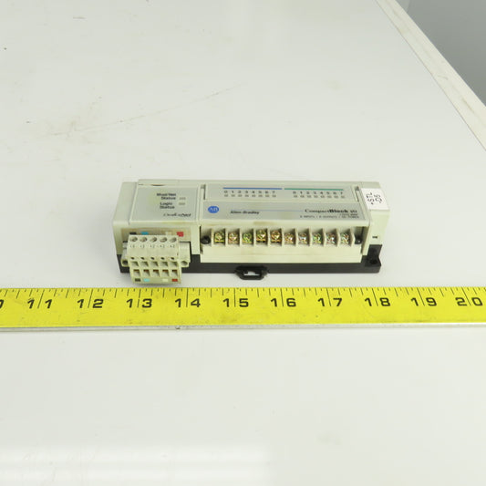 Allen Bradley 1791D-8B8P Ser. D Compact Block I/O Module Rev C01 Firm Rev 3.003