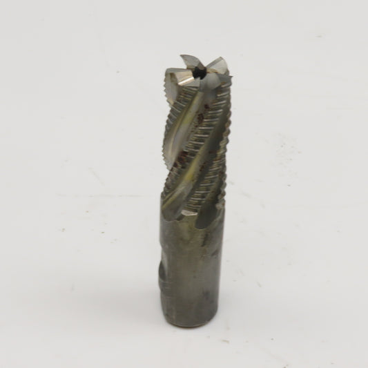 Niagara 1" Diam. 5 Flute Spiral Roughing End Mill HSS 1" Weldon 2" LOC