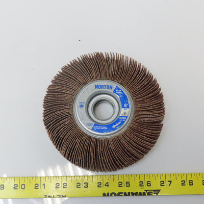 Norton Flap Wheel 6" x 1" x 1"Arbor  40 Grit