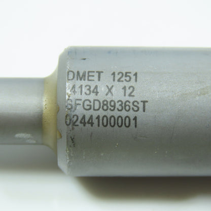DME Tool SFGD8936ST 10.5mm Carbide Tipped Gun Drill Single Flute Coolant Fed
