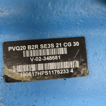Vickers PVQ20B2RSE3S21CG30 70 USG Heated Baffled Hydraulic Tank 15Hp 460V 3Ph