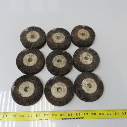 Flap Wheel 4" x 1" x 5/8"Arbor  80 Grit Lot of 9