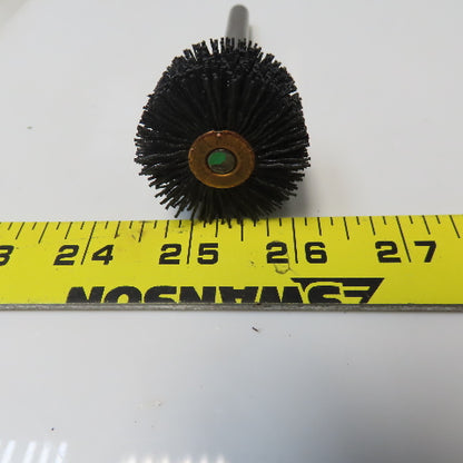 Weiler 17212 Wheel Brush 1-1/2 Wheel Dia 1" Face Width 0.026" Wire Dia Crimped"