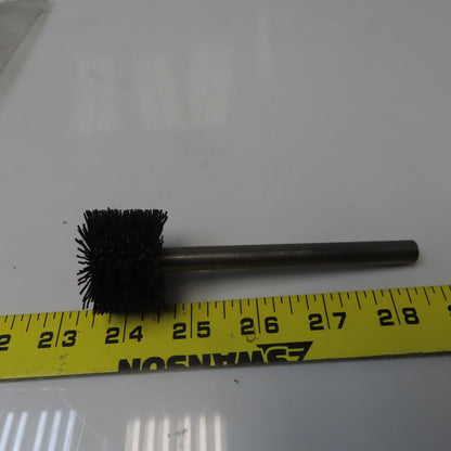 Weiler 17212 Wheel Brush 1-1/2 Wheel Dia 1" Face Width 0.026" Wire Dia Crimped"