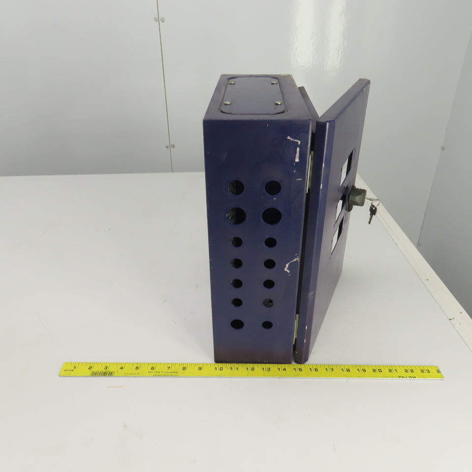 Sarel A-868 15-3/4" x 11-3/4" x 5" Electrical Enclosure W/Backplate Type 4,4X