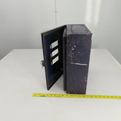 Sarel A-868 15-3/4" x 11-3/4" x 5" Electrical Enclosure W/Backplate Type 4,4X