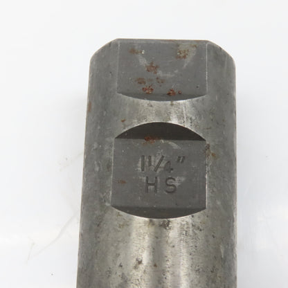 1-1/4" Diam. 4 Flute Spiral End Mill HSS 1-1/4" Weldon 2" LOC