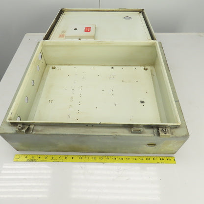Hoffman R-203692 24" x 20" x 6" Electrical Enclosure W/Back Plate Type 12 & 13