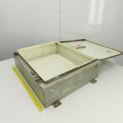 Hoffman R-203692 24" x 20" x 6" Electrical Enclosure W/Back Plate Type 12 & 13