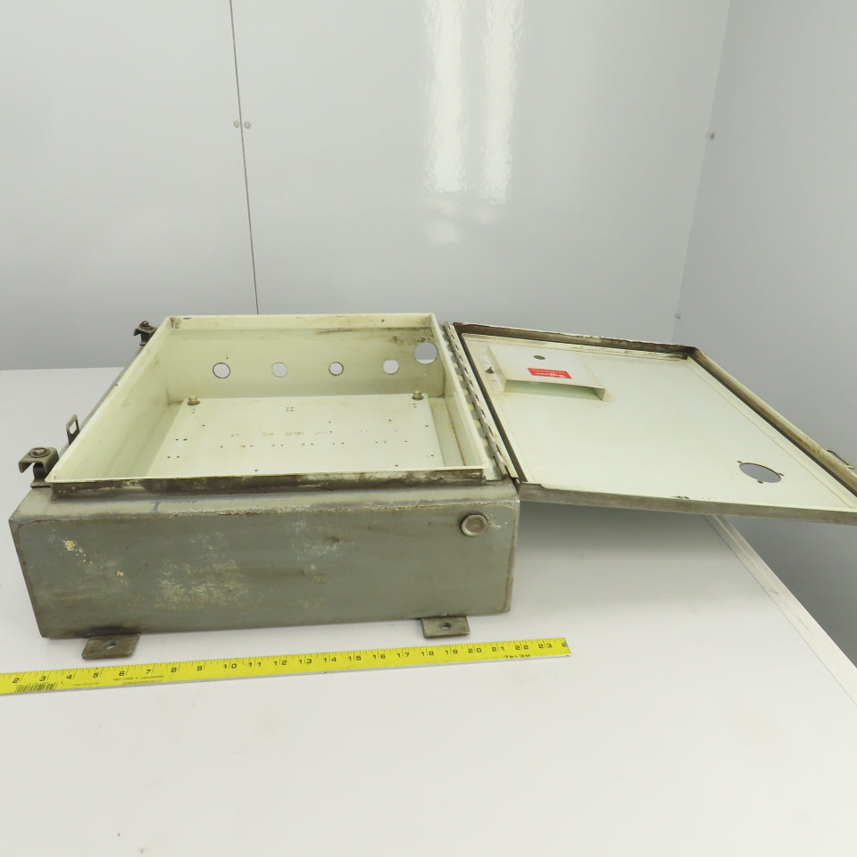 Hoffman R-203692 24" x 20" x 6" Electrical Enclosure W/Back Plate Type 12 & 13