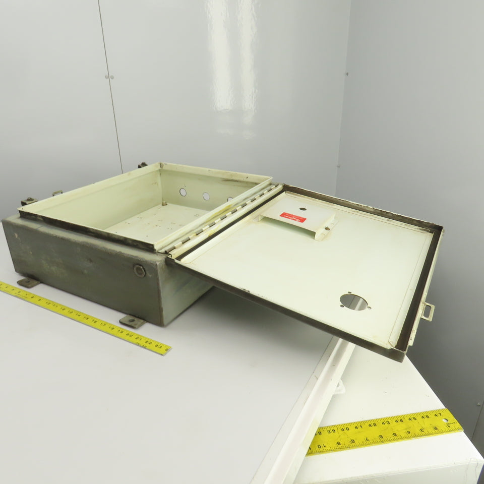 Hoffman R-203692 24" x 20" x 6" Electrical Enclosure W/Back Plate Type 12 & 13