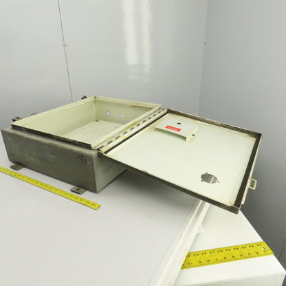 Hoffman R-203692 24" x 20" x 6" Electrical Enclosure W/Back Plate Type 12 & 13