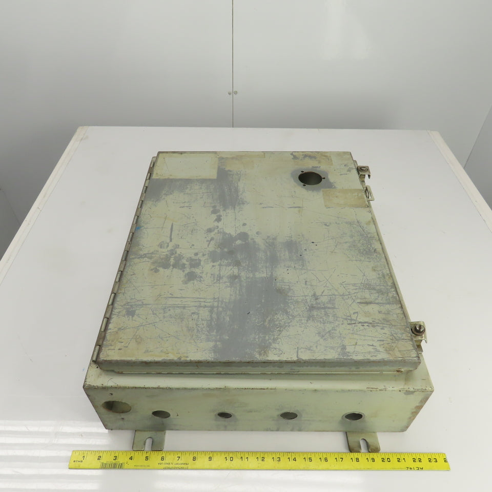 Hoffman R-203692 24" x 20" x 6" Electrical Enclosure W/Back Plate Type 12 & 13