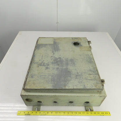 Hoffman R-203692 24" x 20" x 6" Electrical Enclosure W/Back Plate Type 12 & 13