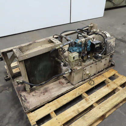 Daikin VD3-15A1R-95 11 USG Hydraulic Power Unit 2.2kW 200/220V  Heat Exchanger