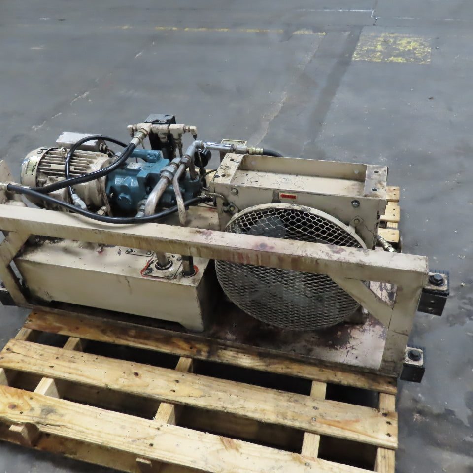 Daikin VD3-15A1R-95 11 USG Hydraulic Power Unit 2.2kW 200/220V  Heat Exchanger