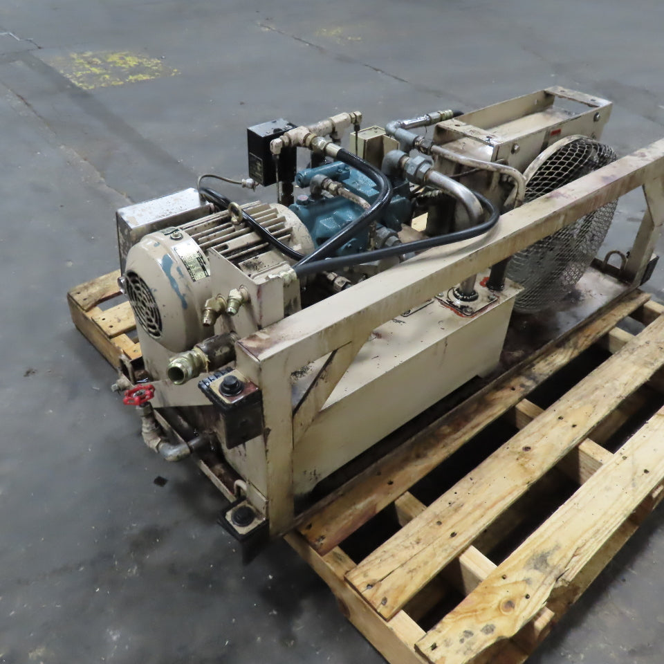 Daikin VD3-15A1R-95 11 USG Hydraulic Power Unit 2.2kW 200/220V  Heat Exchanger