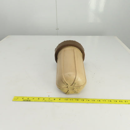 Agiecut Water Filter Housing ID 5-1/4" x 10" Deep 1" NPT From Model 100