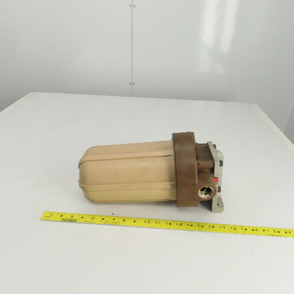 Agiecut Water Filter Housing ID 5-1/4" x 10" Deep 1" NPT From Model 100