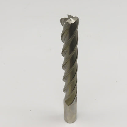 MHC 1" Diam 4 Flute Spiral End Mill HSS 1" Weldon 6" LOC
