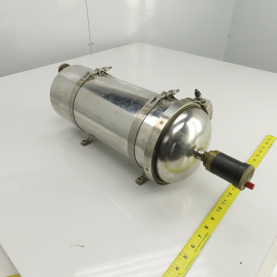 Agiecut 14" Stainless Steel Filter Housing W/Auto Air Vent
