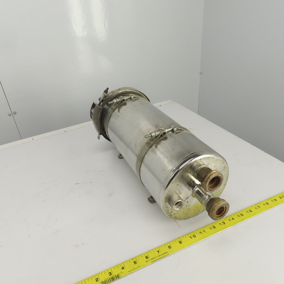 Agiecut 14" Stainless Steel Filter Housing W/Auto Air Vent