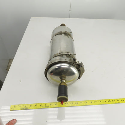 Agiecut 14" Stainless Steel Filter Housing W/Auto Air Vent