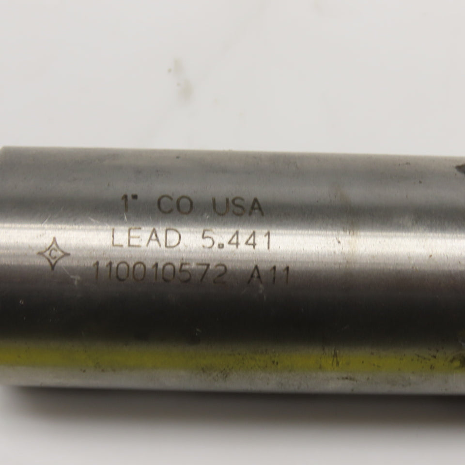 1" Diam 4 Flute Spiral End Mill HSS 1" Weldon 6" LOC