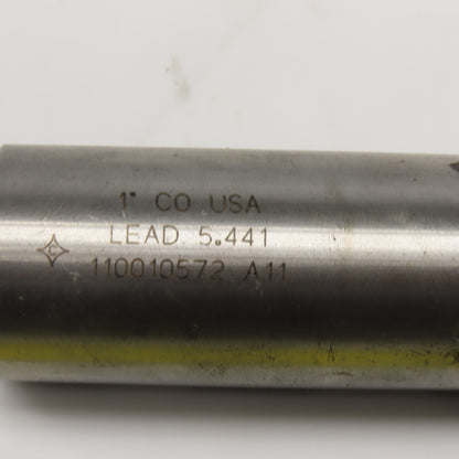 1" Diam 4 Flute Spiral End Mill HSS 1" Weldon 6" LOC