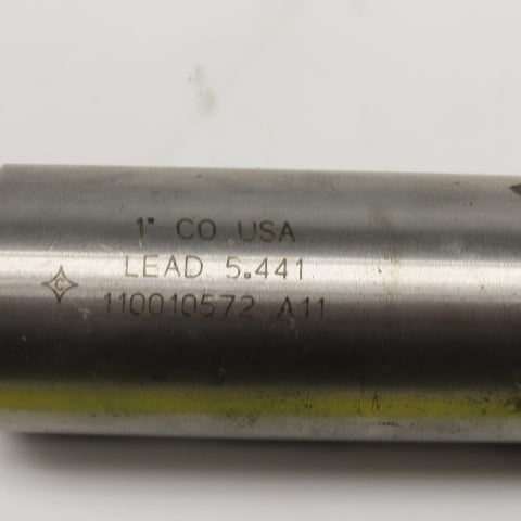 1" Diam 4 Flute Spiral End Mill HSS 1" Weldon 6" LOC