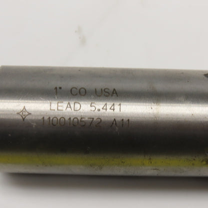 1" Diam 4 Flute Spiral End Mill HSS 1" Weldon 6" LOC