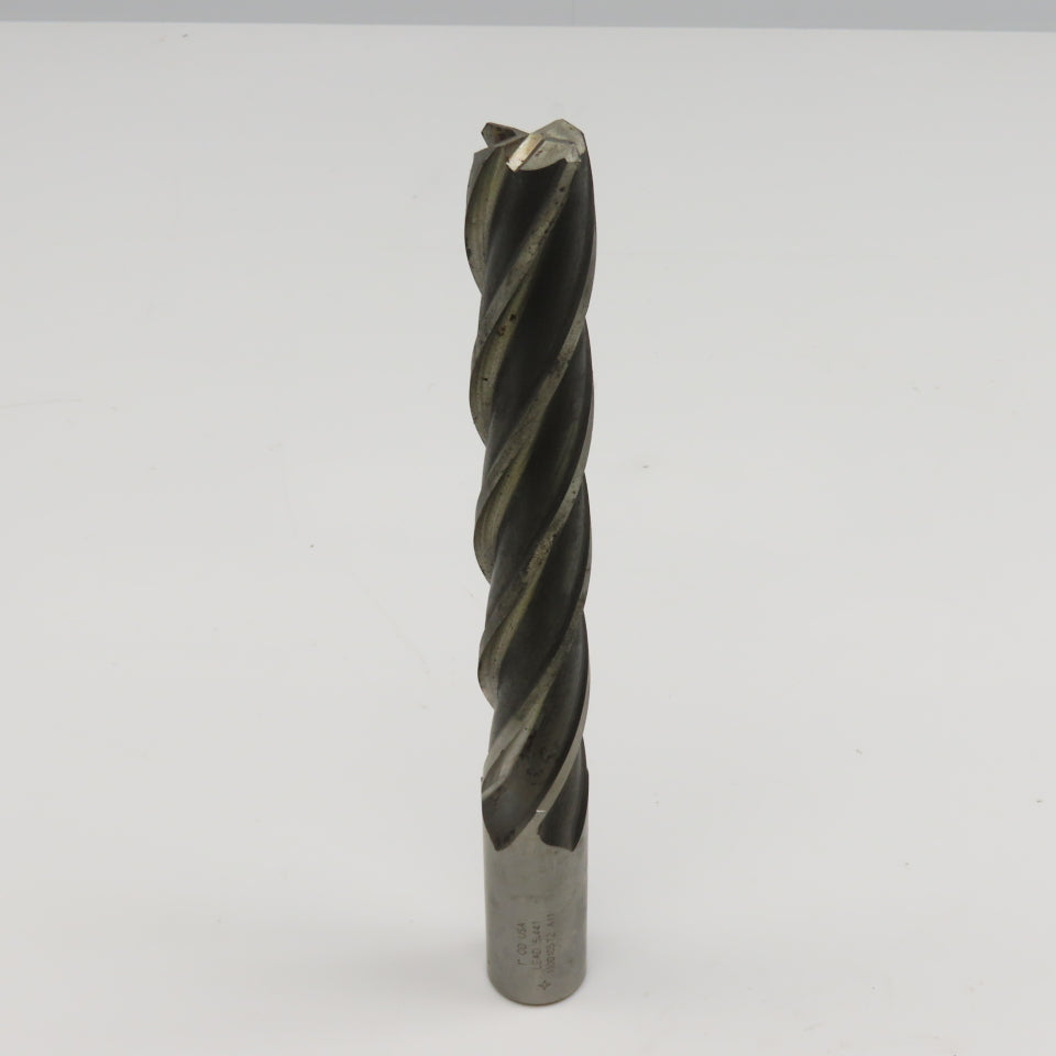 1" Diam 4 Flute Spiral End Mill HSS 1" Weldon 6" LOC