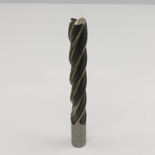 1" Diam 4 Flute Spiral End Mill HSS 1" Weldon 6" LOC