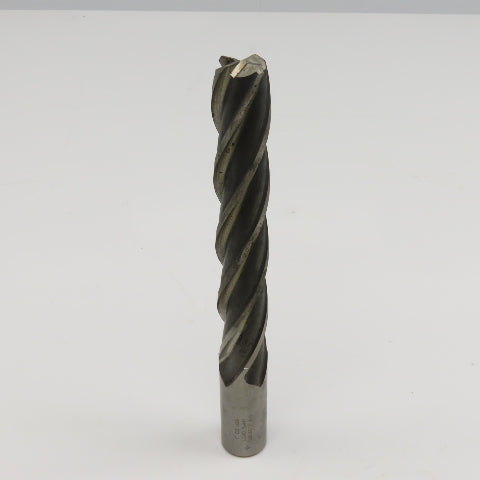 1" Diam 4 Flute Spiral End Mill HSS 1" Weldon 6" LOC