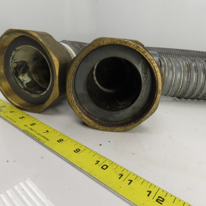 AGIE Agiecut 100 2-1/2" ID PVC Suction Hose 80" OAL 90° & Straight Fittings