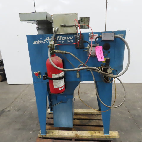 Airflow DCH2 3Hp 460V 3450RPM 1200CFM Collector W/ Fire Suppression Package