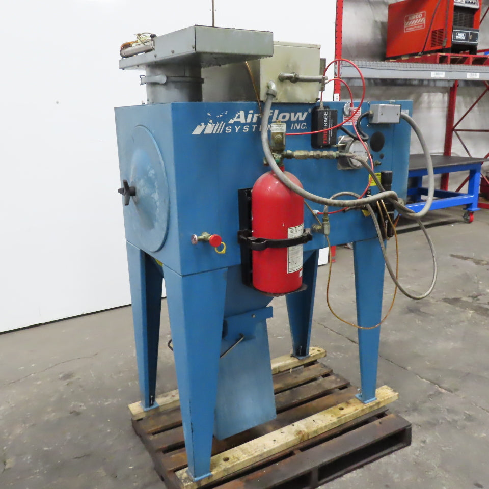 Airflow DCH2 3Hp 460V 3450RPM 1200CFM Collector W/ Fire Suppression Package