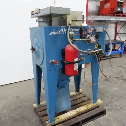 Airflow DCH2 3Hp 460V 3450RPM 1200CFM Collector W/ Fire Suppression Package