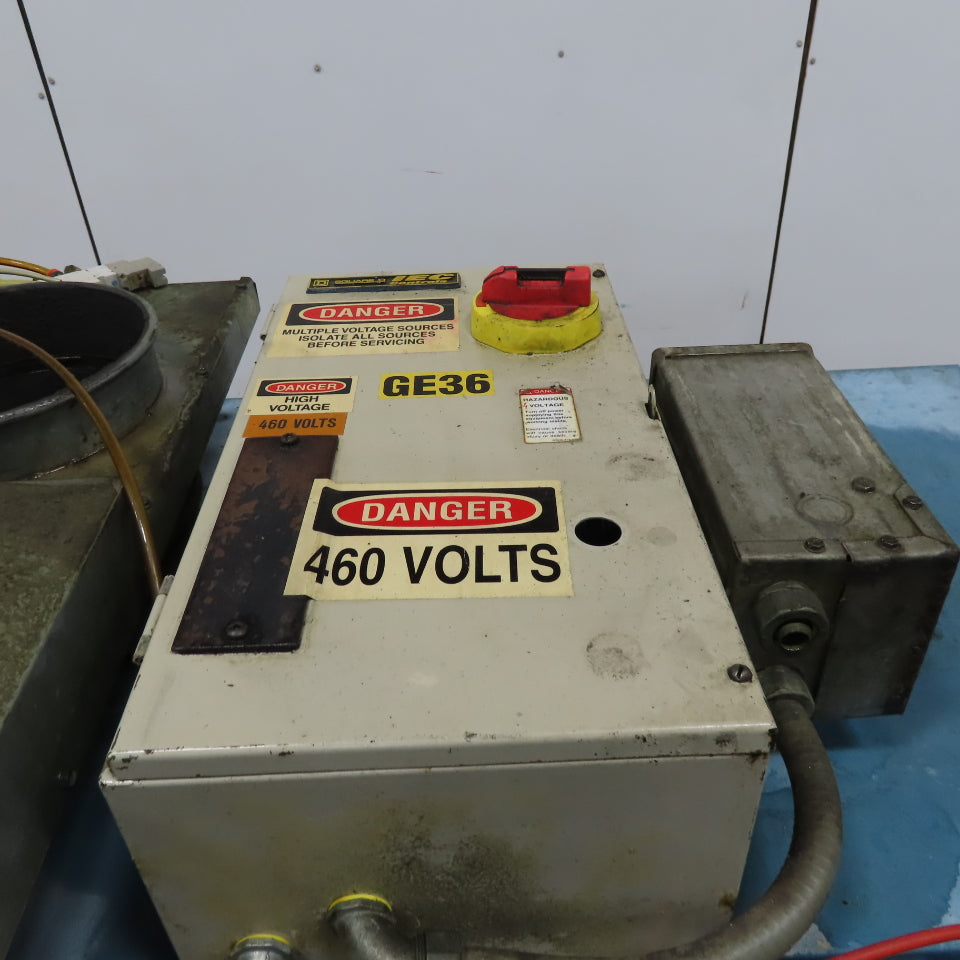 Airflow DCH2 3Hp 460V 3450RPM 1200CFM Collector W/ Fire Suppression Package