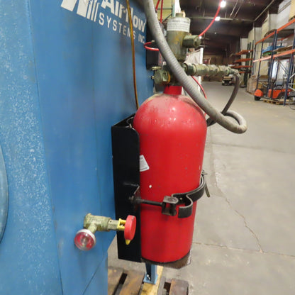 Airflow DCH2 3Hp 460V 3450RPM 1200CFM Collector W/ Fire Suppression Package