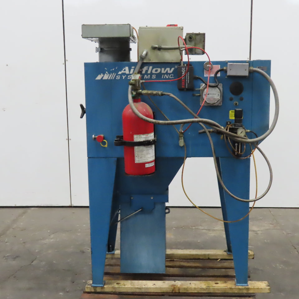 Airflow DCH2 3Hp 460V 3450RPM 1200CFM Collector W/ Fire Suppression Package