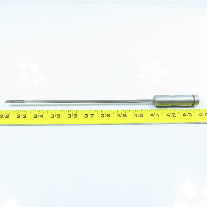 Hyper Tool 5.5mm .2204" x 10" Carbide Tipped Gun Drill Single Flute Coolant Fed