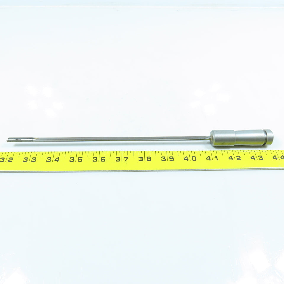 Hyper Tool 5.5mm .2204" x 10" Carbide Tipped Gun Drill Single Flute Coolant Fed