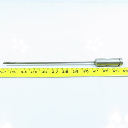 Hyper Tool 5.5mm .2204" x 10" Carbide Tipped Gun Drill Single Flute Coolant Fed